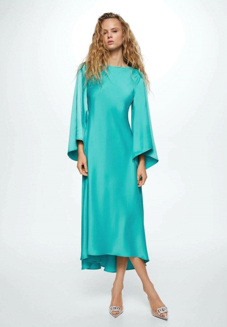 Mango kleid türkis Clearance